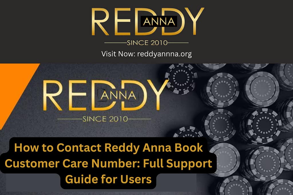 Reddy Anna Book Customer Care Number